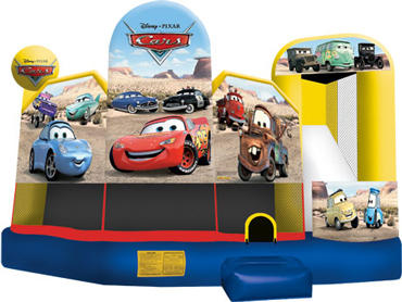 Cars Movie Theme 5 in 1 Combo Bouncer